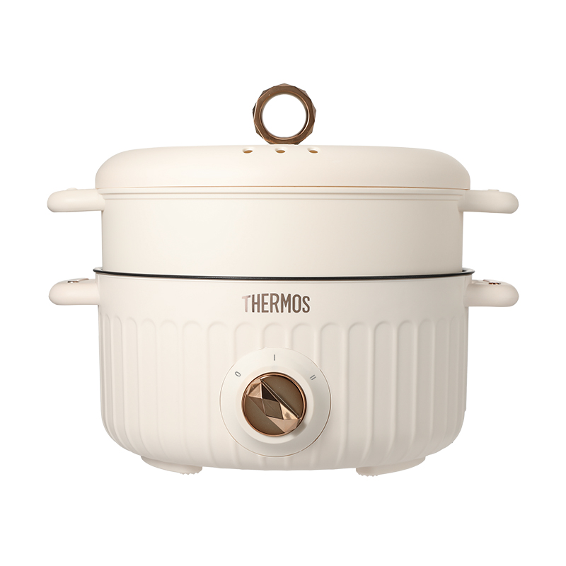 膳魔师（THERMOS） EHA-4343A 4L 膳魔师多功能电火锅   香槟色（单位：台）